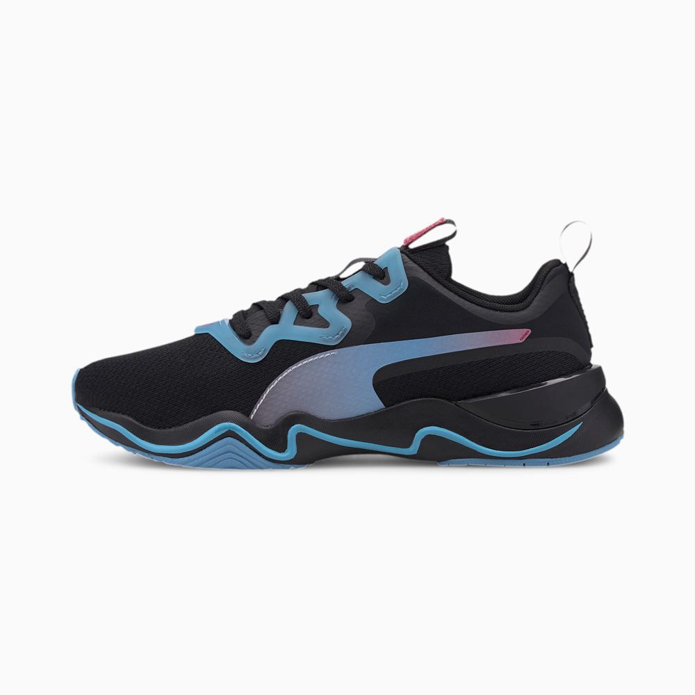 Puma Zone XT Jelly Női Edzőcipő - Fekete/Kék ( Hungary - DTOHJ5168 )